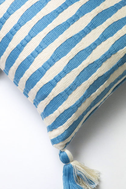 Antigua Pillow - Sky Blue Solid