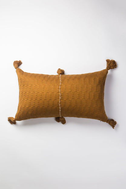 Antigua Pillow - Umber Brown