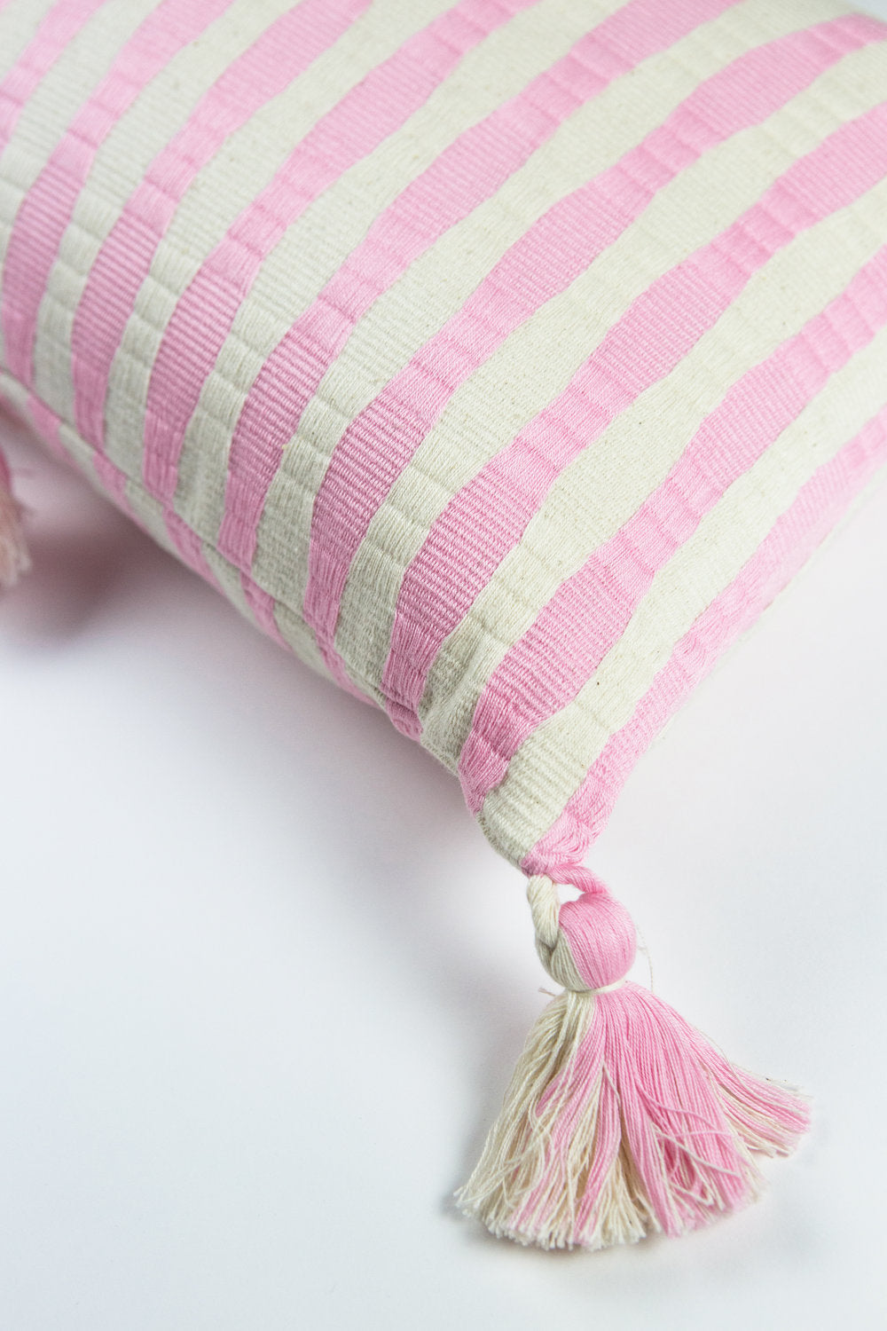 Antigua Pillow - Baby Pink