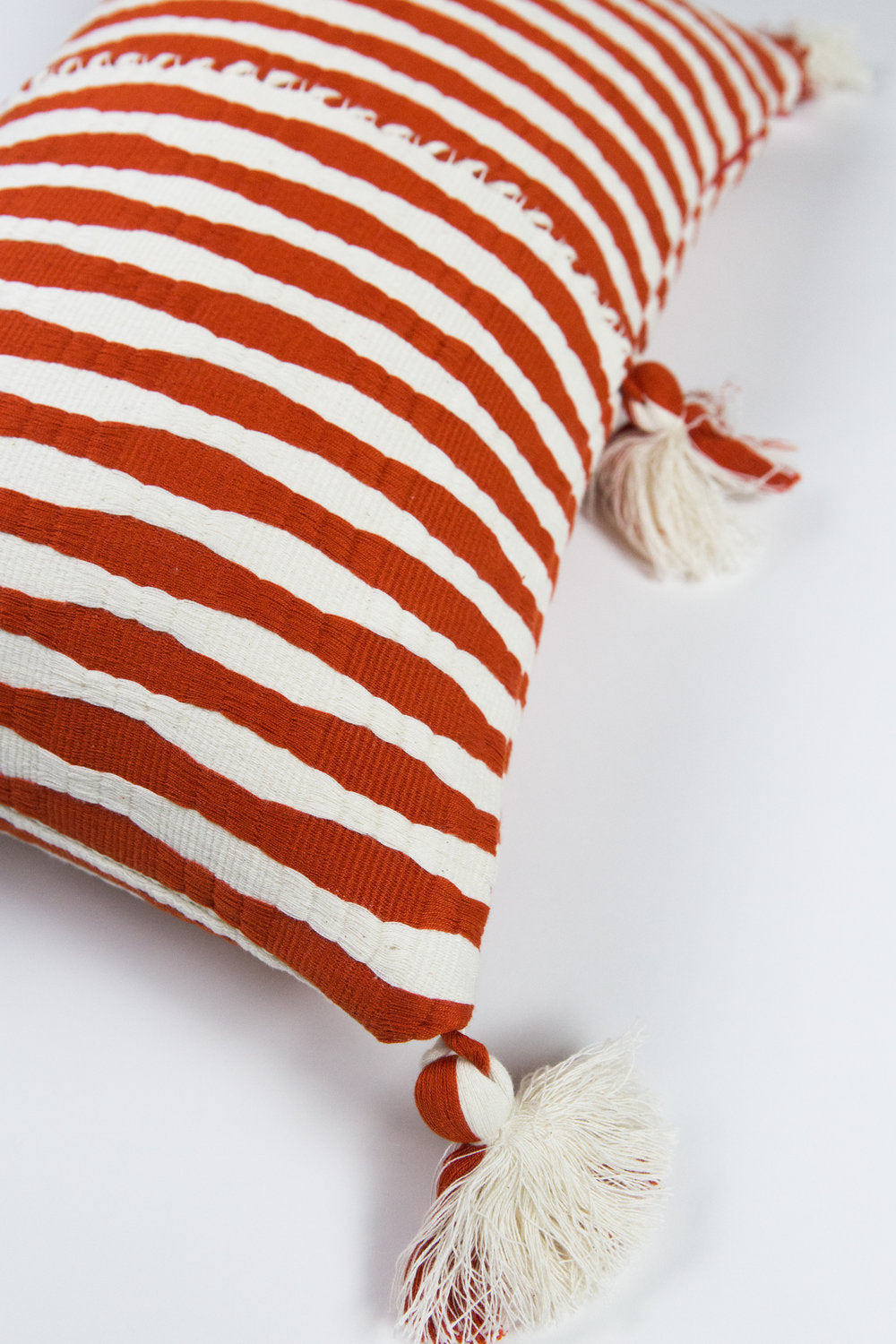Antigua Pillow - Tomato Red