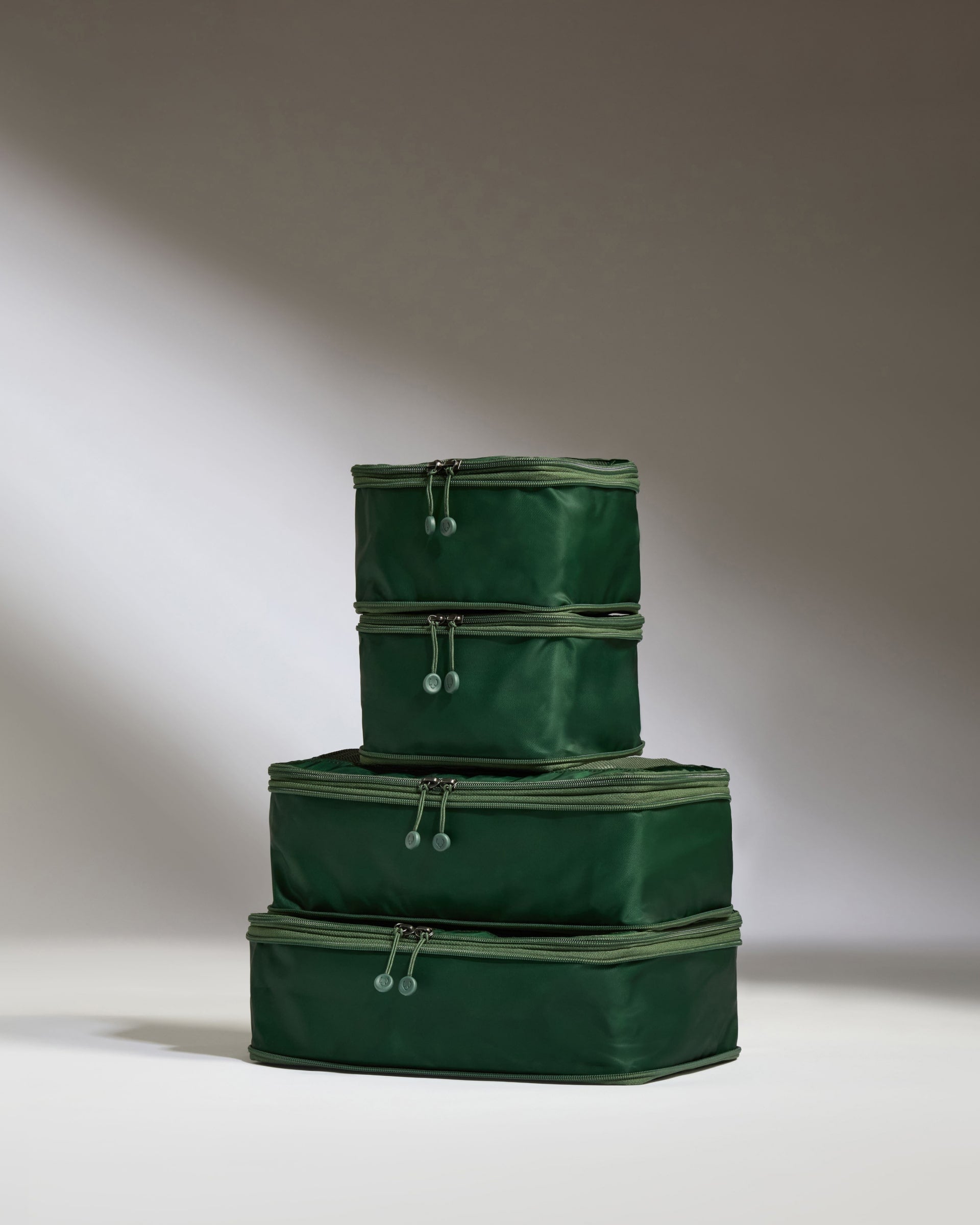 Compression Packing Cubes in Green - Set of 4 – spennie