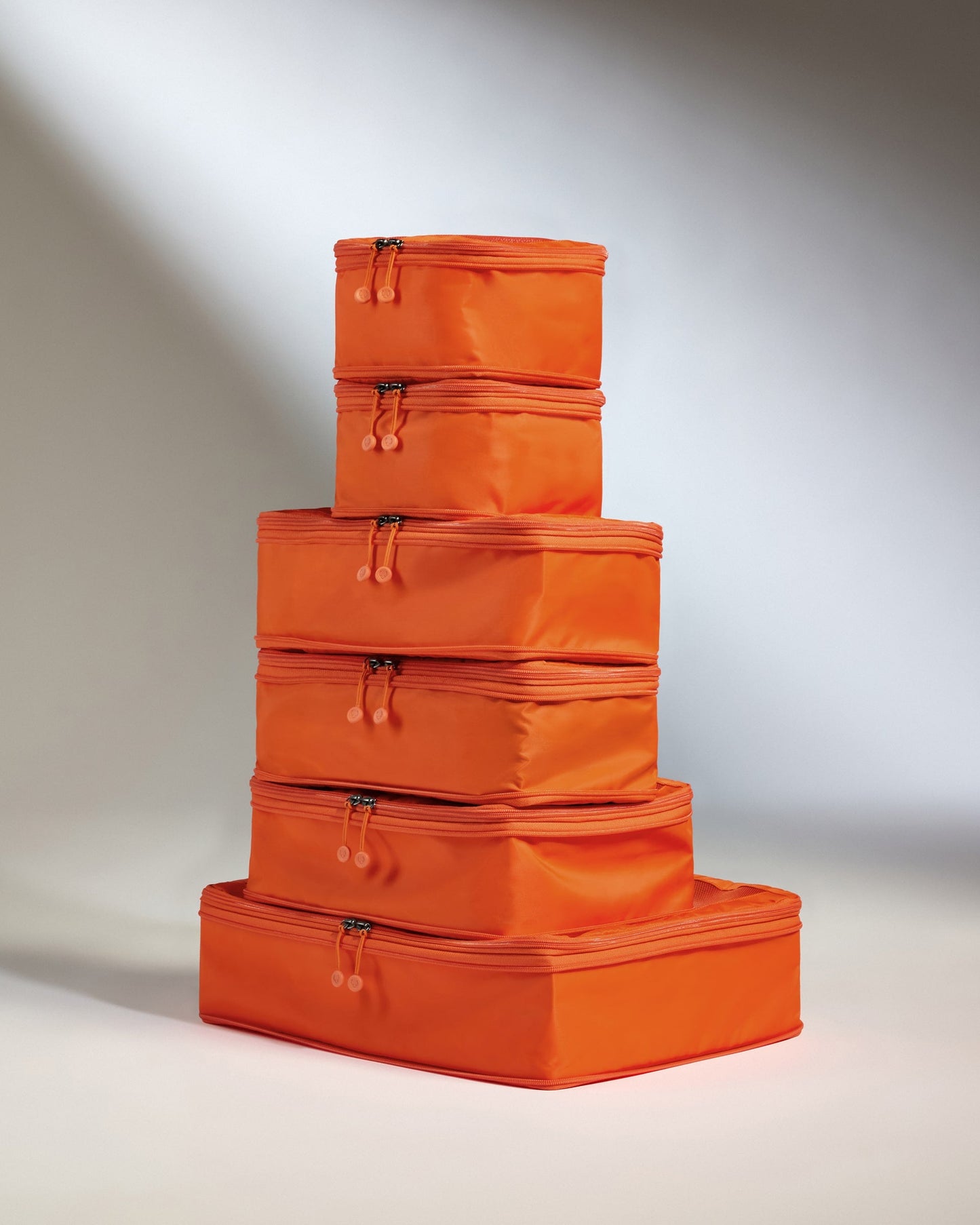 Compression Packing Cubes in Coral - Set of 6