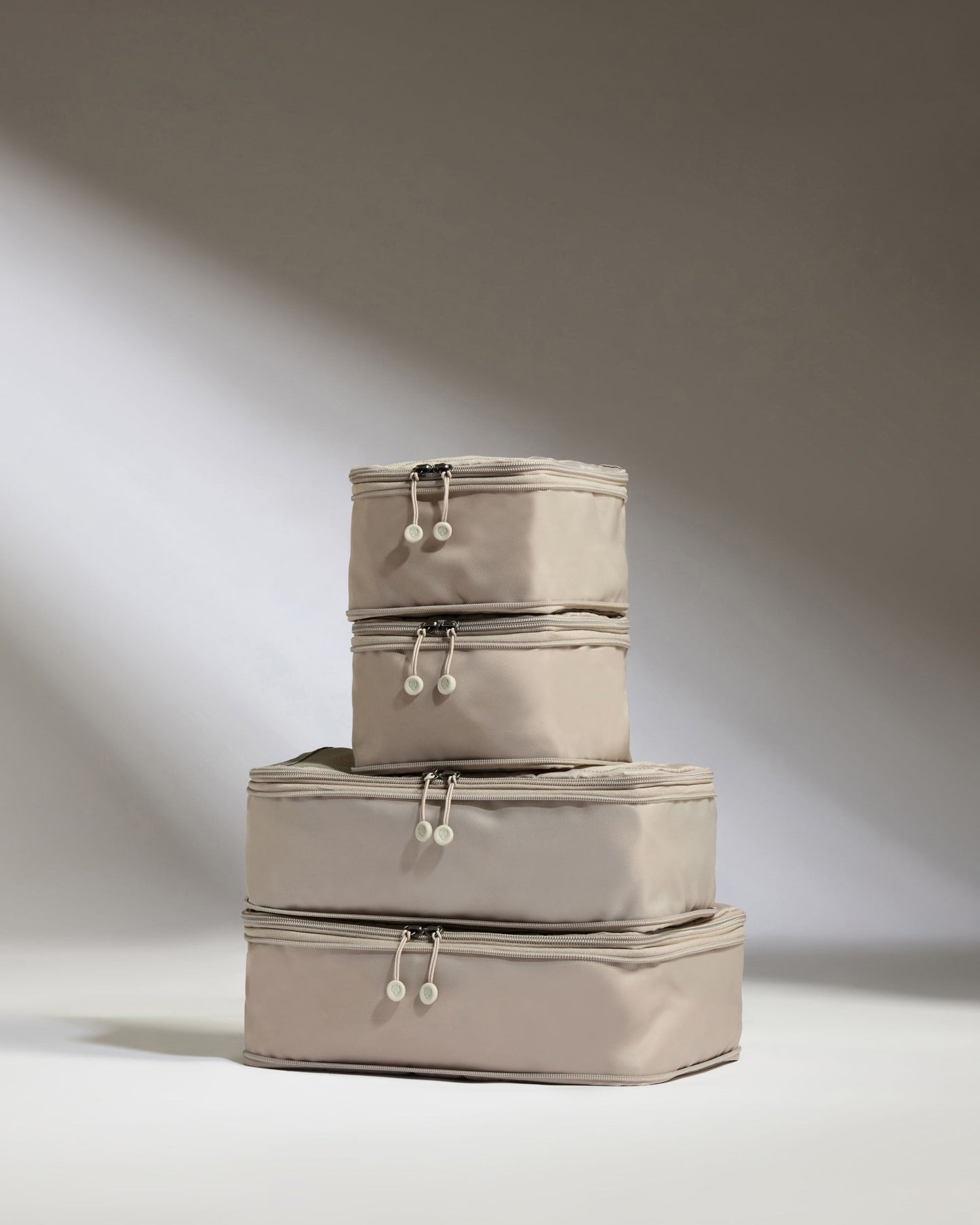 Compression Packing Cubes in Taupe - Set of 4
