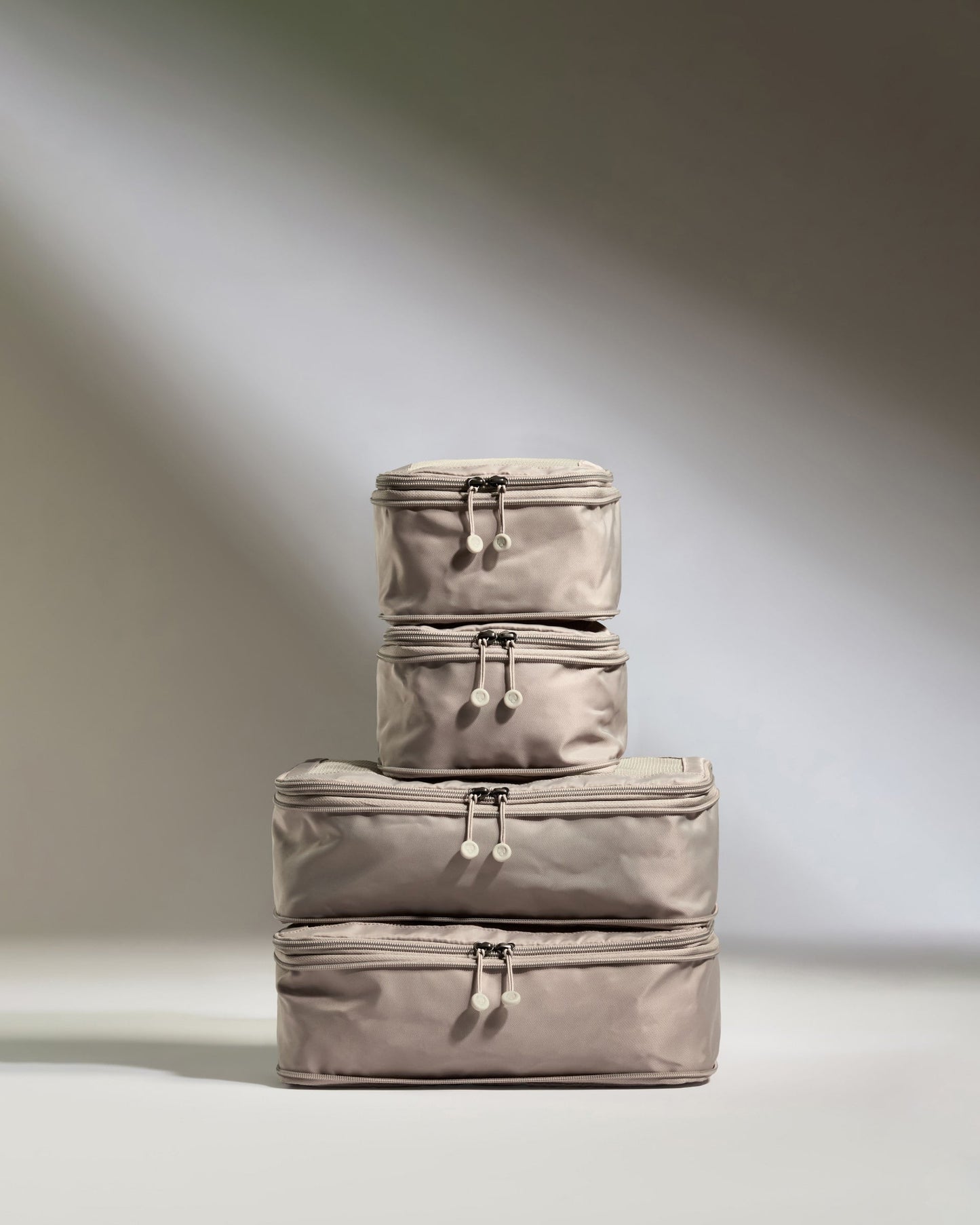 Compression Packing Cubes in Taupe - Set of 4