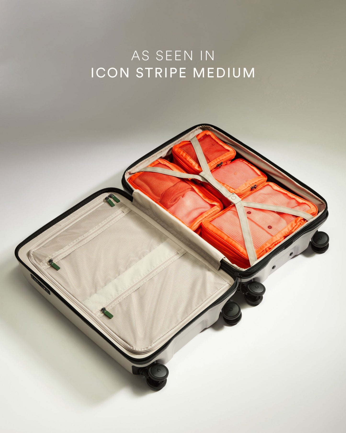 Compression Packing Cubes in Coral - Set of 4