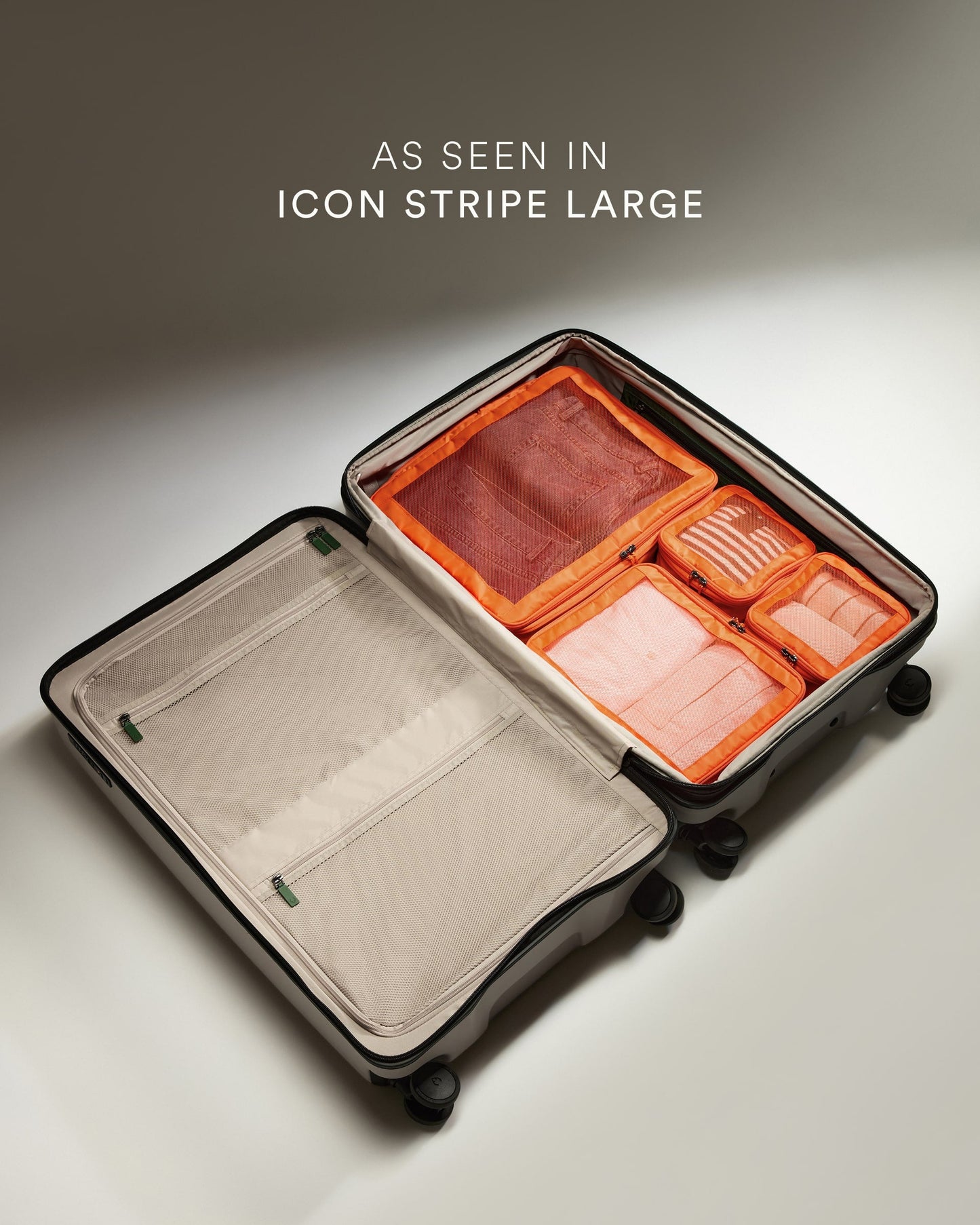 Compression Packing Cubes in Coral - Set of 6