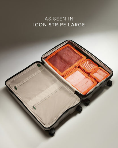 Compression Packing Cubes in Coral - Set of 6