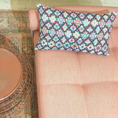 Nahuala II Pillow - Mint