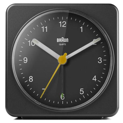 LARGE TRAVEL ALARM CLOCK - BLACK