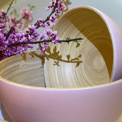 Tchon Bamboo Salad Bowl