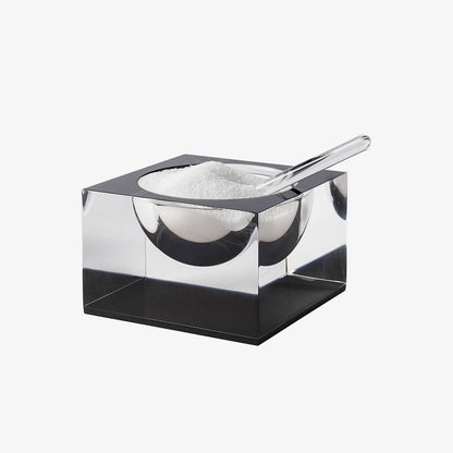 Acrylic Honey & Salt Dish Black
