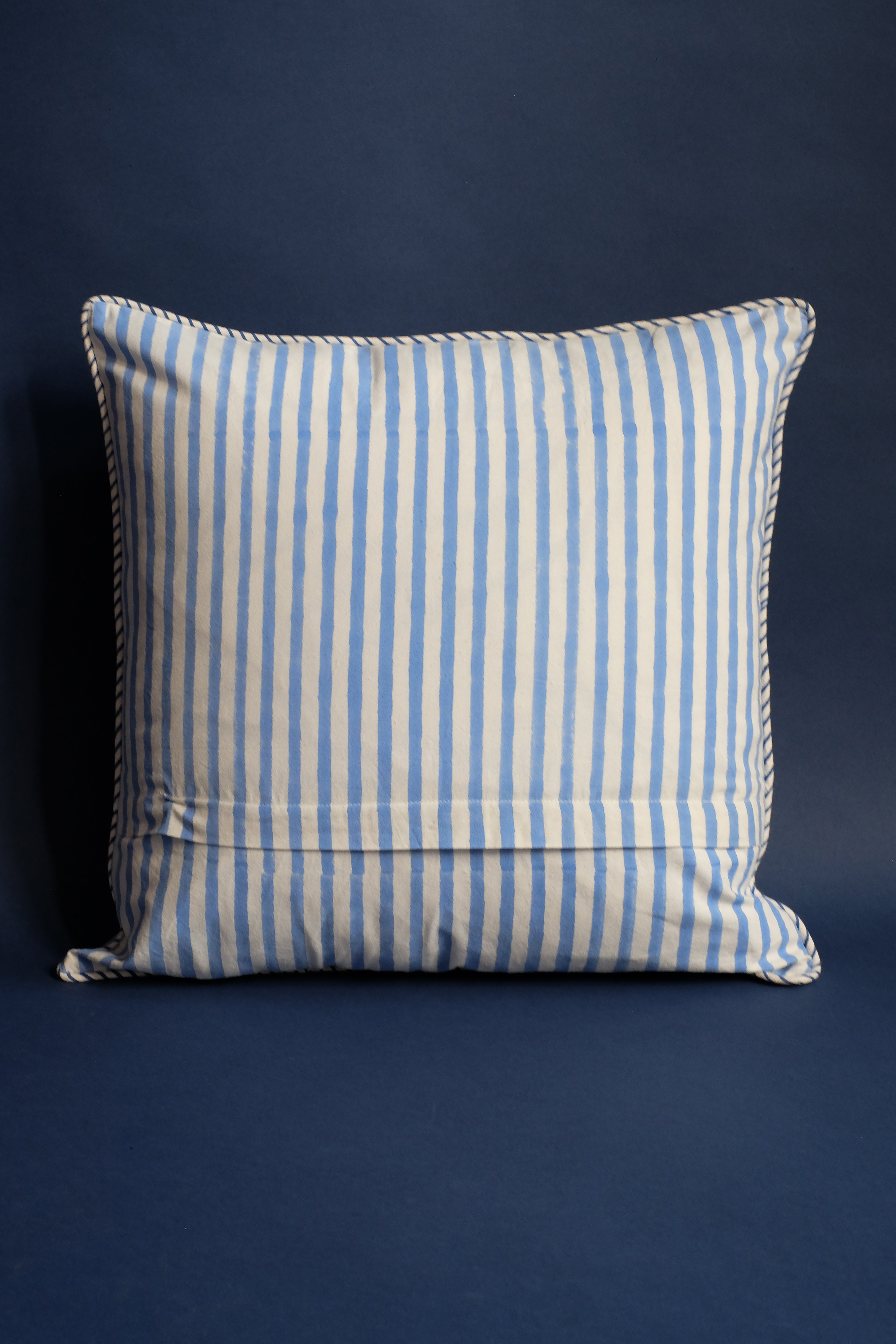 Inner Child Hydrangea Blockprint Pillow - Thumbnail 2