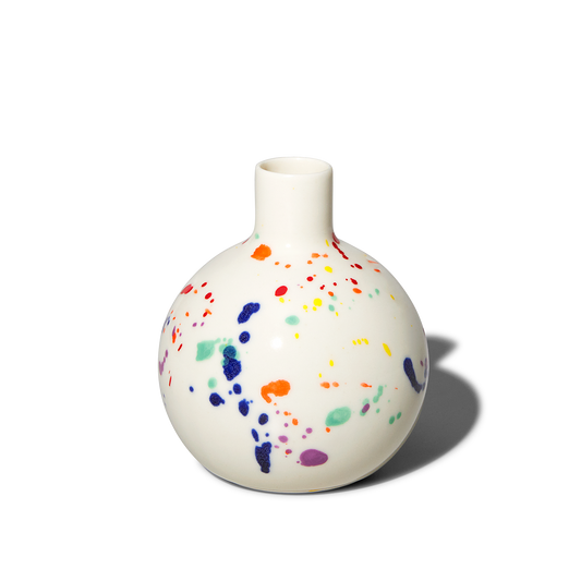 Bud Vase in Confetti