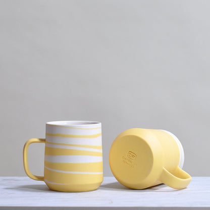 Canary Yellow Taffy Ceramic Mug