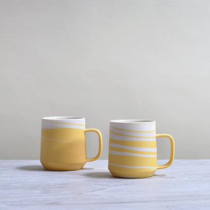 Canary Yellow Taffy Ceramic Mug