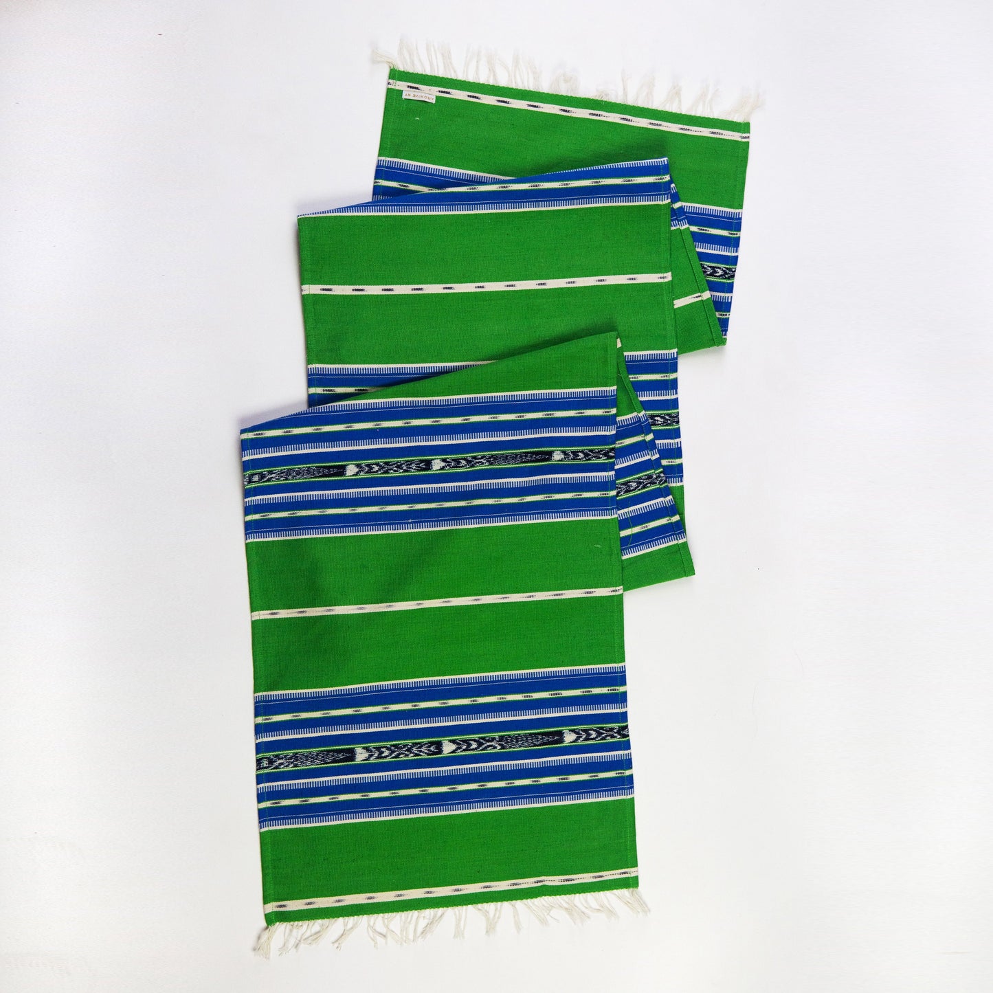 Cantel Runner - Green & Blue