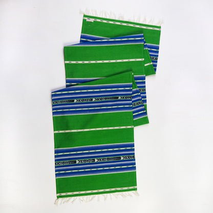 Cantel Runner - Green & Blue