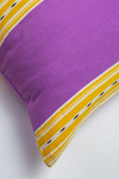 Cantel Pillow - Orchid & Mustard
