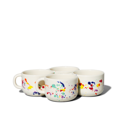 Cappuccino Cup in Confetti