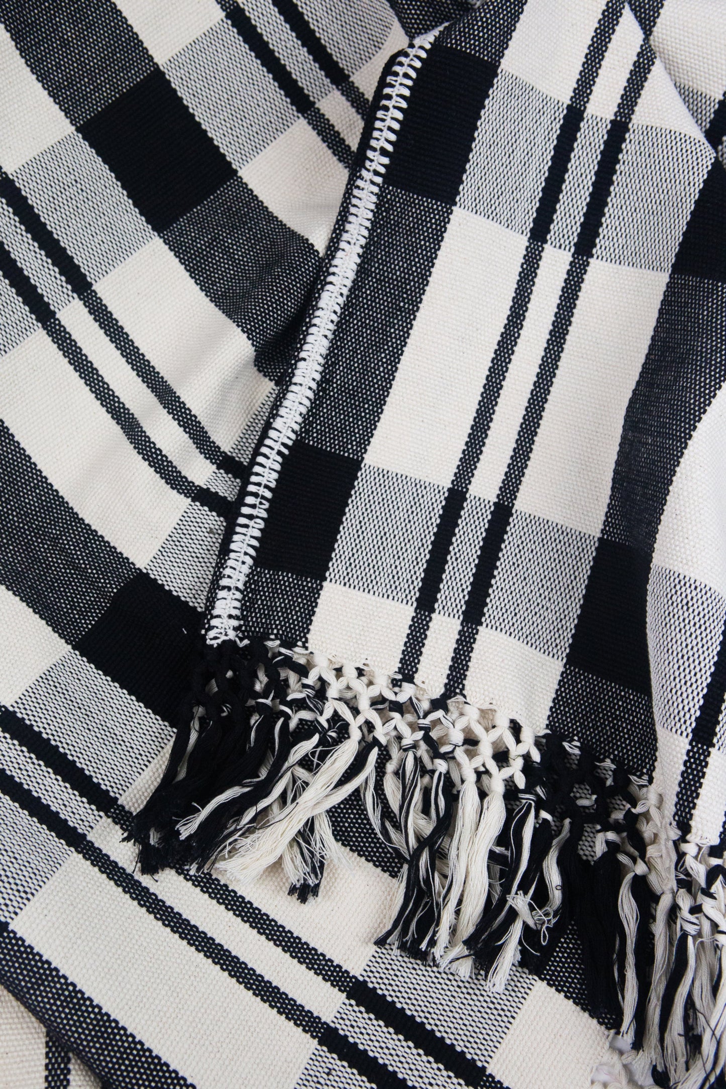 Cecilia Striped Cotton Throw Blanket