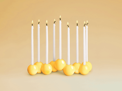 Bubble Menorah (Ceramic) - Shop Tchotchke