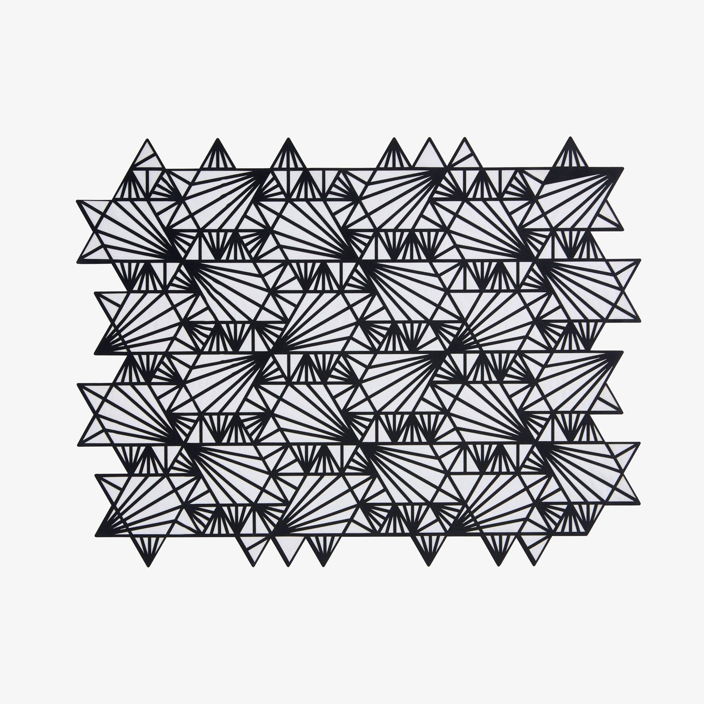 Challah Cover Magen David Black & White