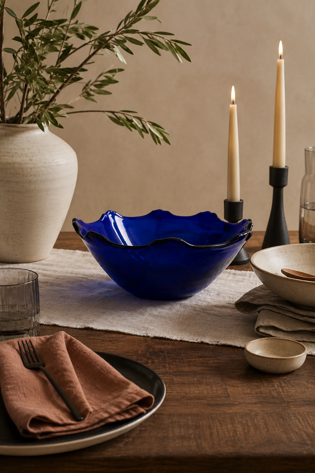 Parras Blue Bowl  by MESO