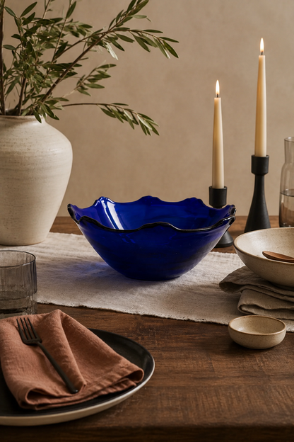 Parras Blue Bowl  by MESO