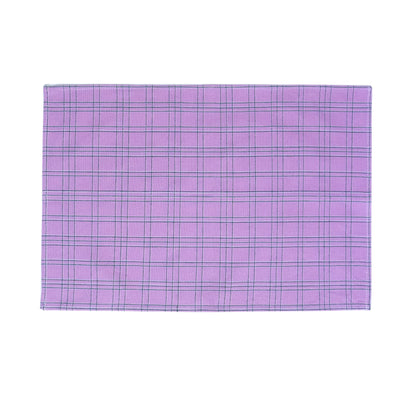 Chiapas Plaid Lilac Placemat