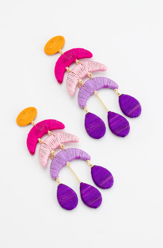 Crescent Drop Earrings