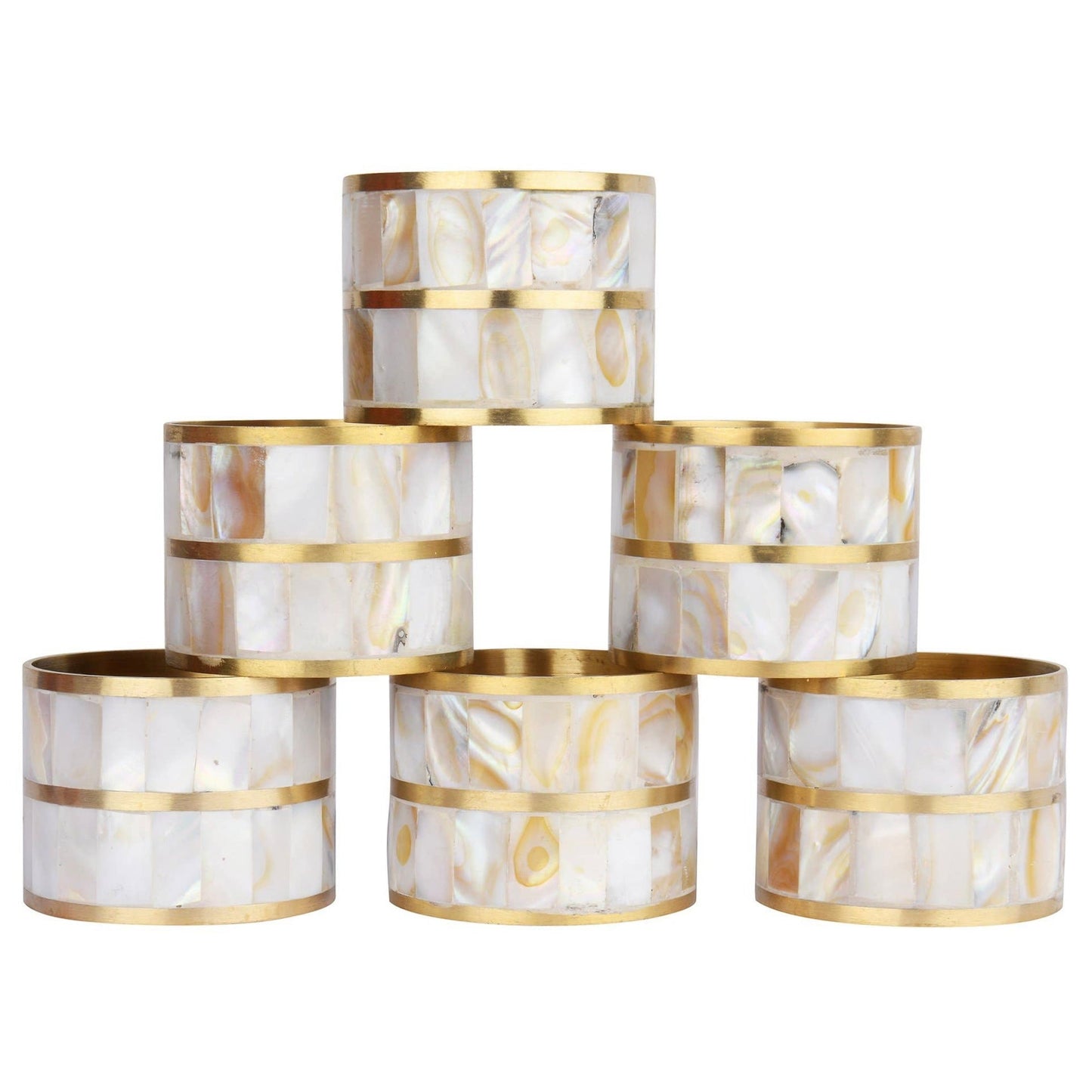 MIRA NAPKIN RINGS (SET OF 6)