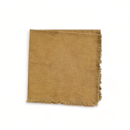 Camel Cotton Napkins (Set of 4) by CECILIADENADIE studio