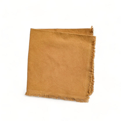 Zapote Cotton Napkins (Set of 4) by CECILIADENADIE studio