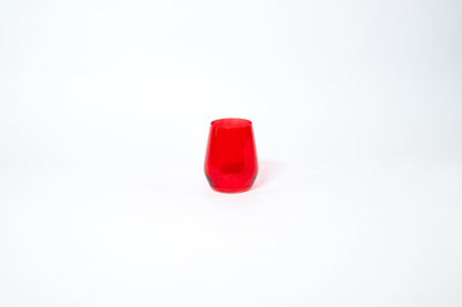 Cherry Red - Stemless Colored Wine Glass