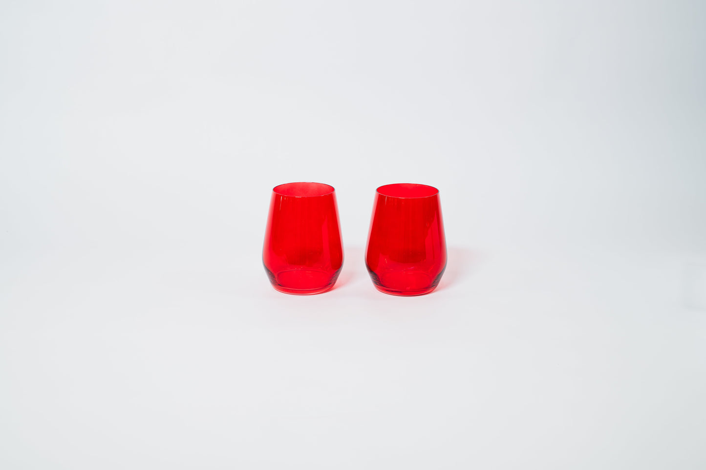 Cherry Red - Colored Wine Glass