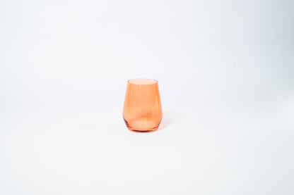 Aperol Orange - Stemless Colored Wine Glass