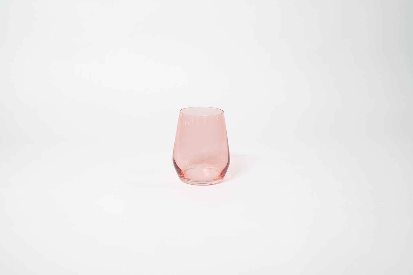 Tickle Me Pink - Colored Wine Glass