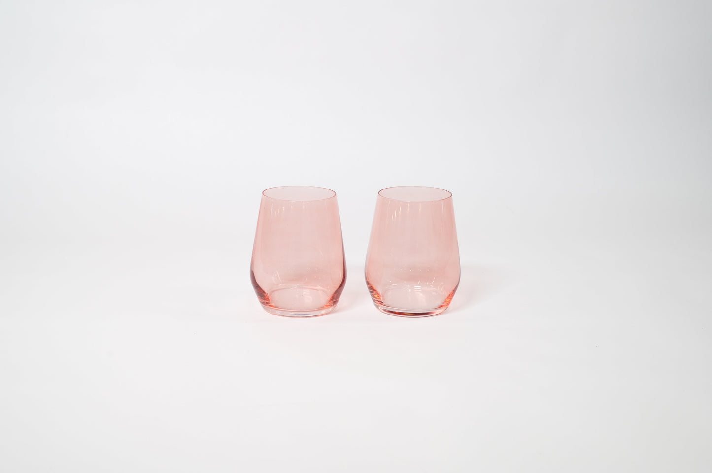 Tickle Me Pink - Colored Wine Glass