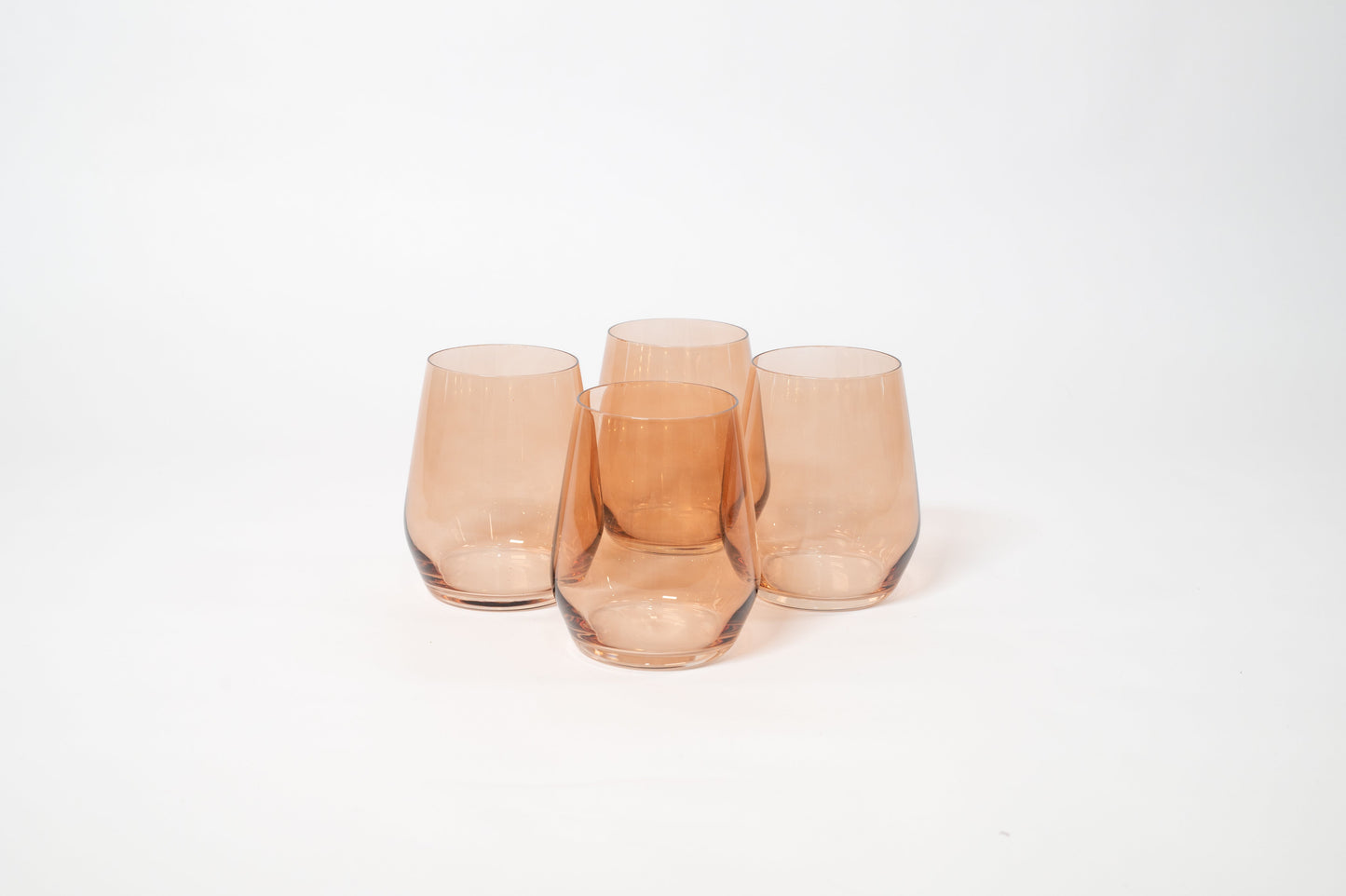 Brown Sugar - Colored Wine Glass