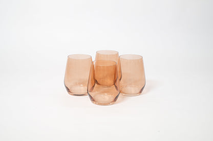Brown Sugar - Colored Wine Glass