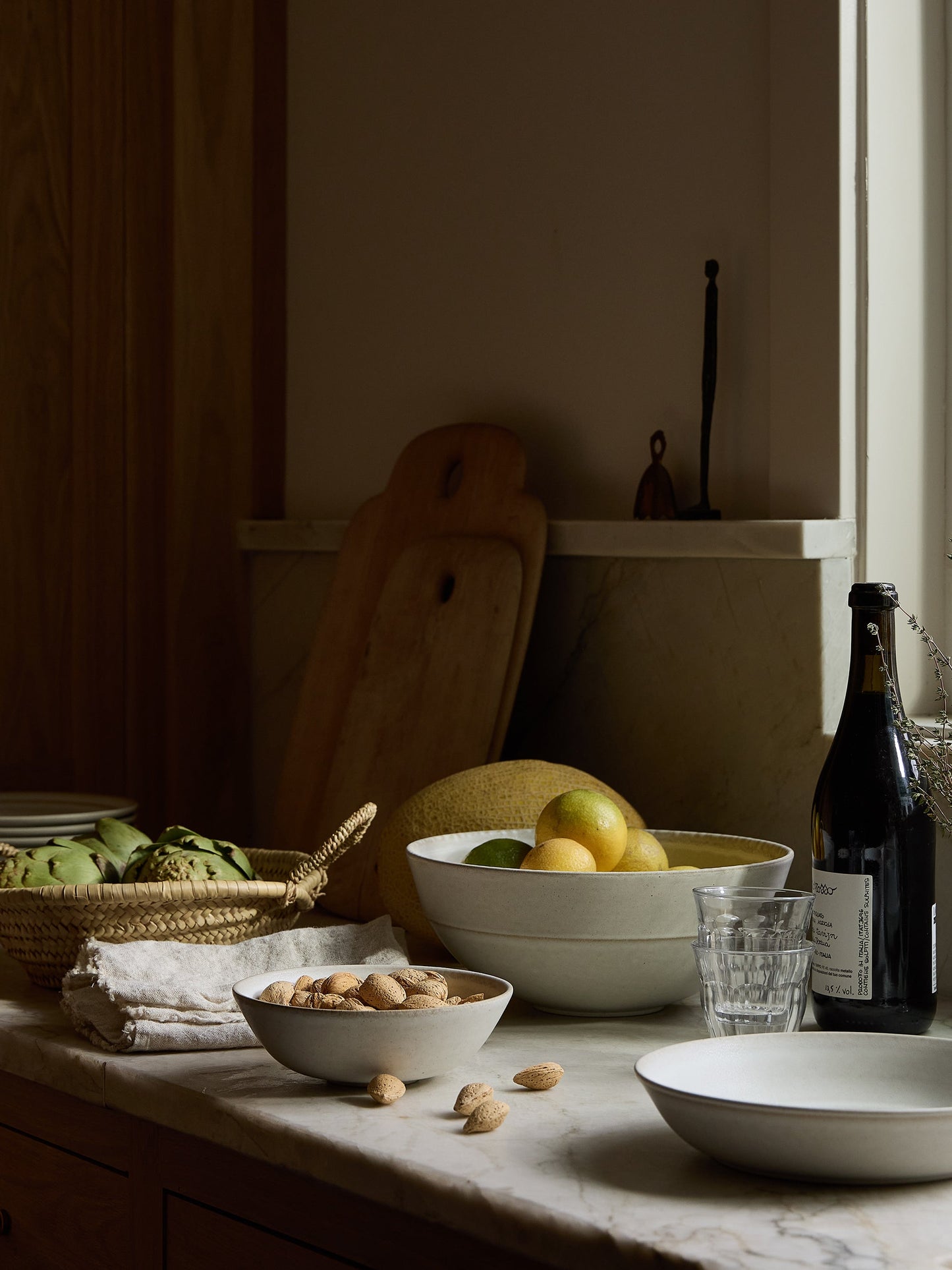 Pillar Deep Serving Bowl