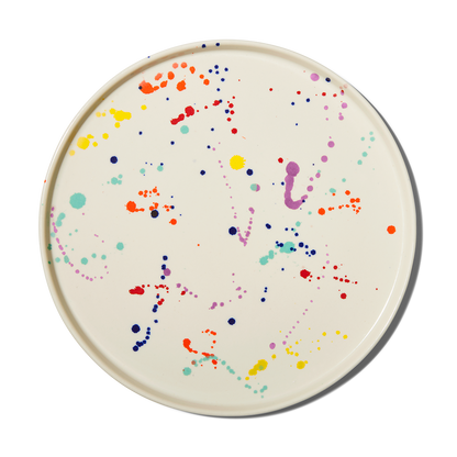 12" Dinner Plate in Confetti