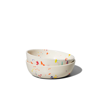 Small Pet Bowl in Confetti