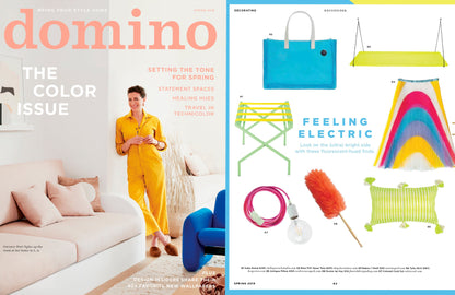 Antigua Pillow - Neon Pink and Yellow