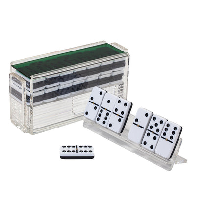 "El Catire" Domino Set with Racks - Green