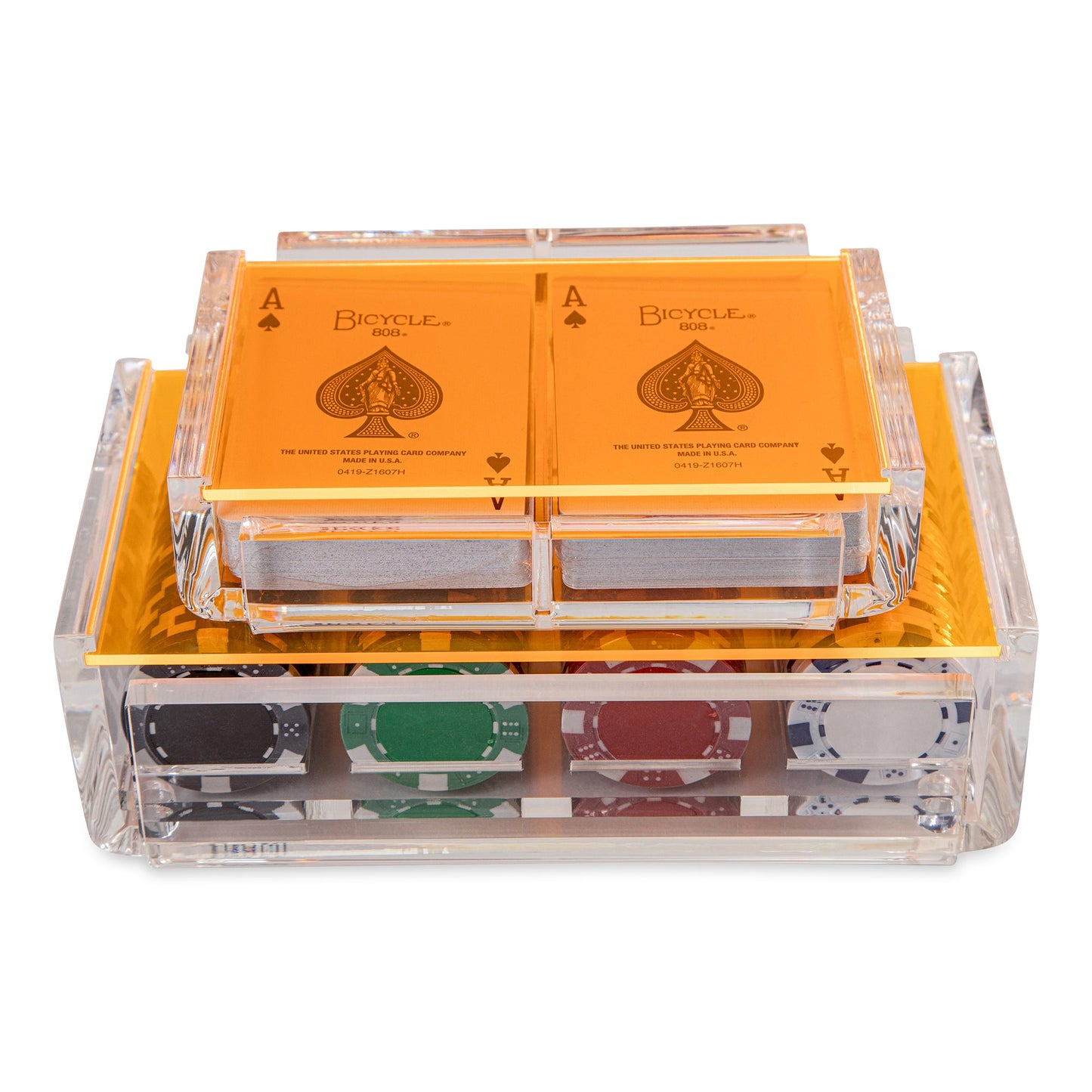 "El Poker" Luxe Poker Chip and Card Set