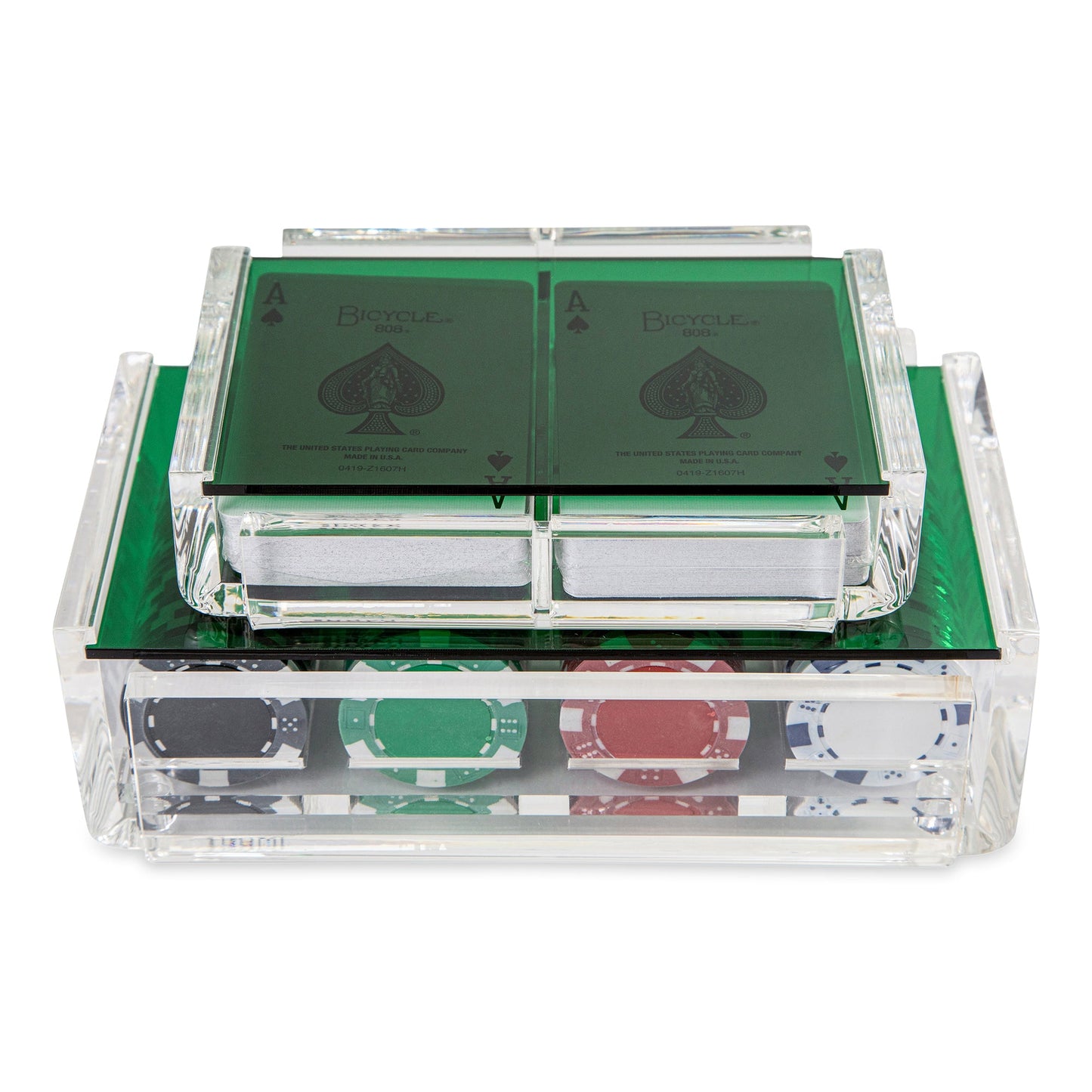 "El Poker" Luxe Poker Chip and Card Set