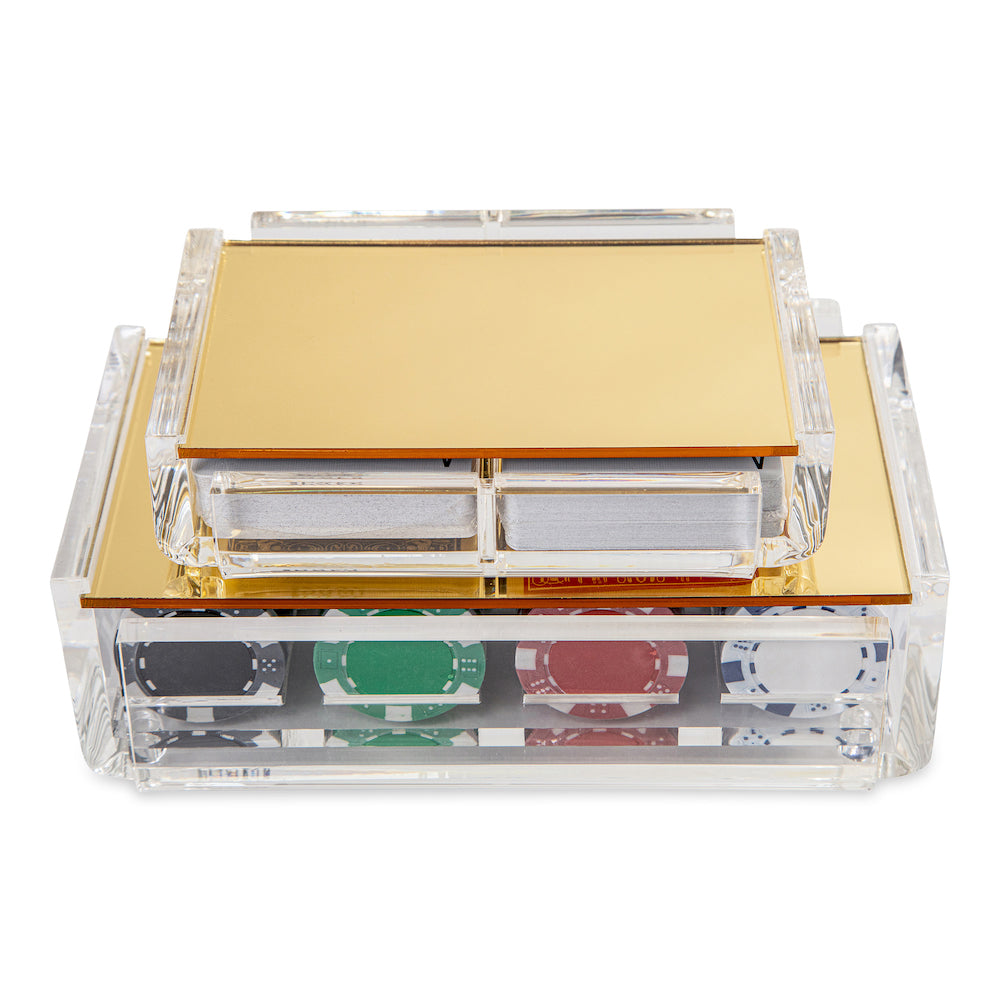 "El Poker" Luxe Poker Chip and Card Set