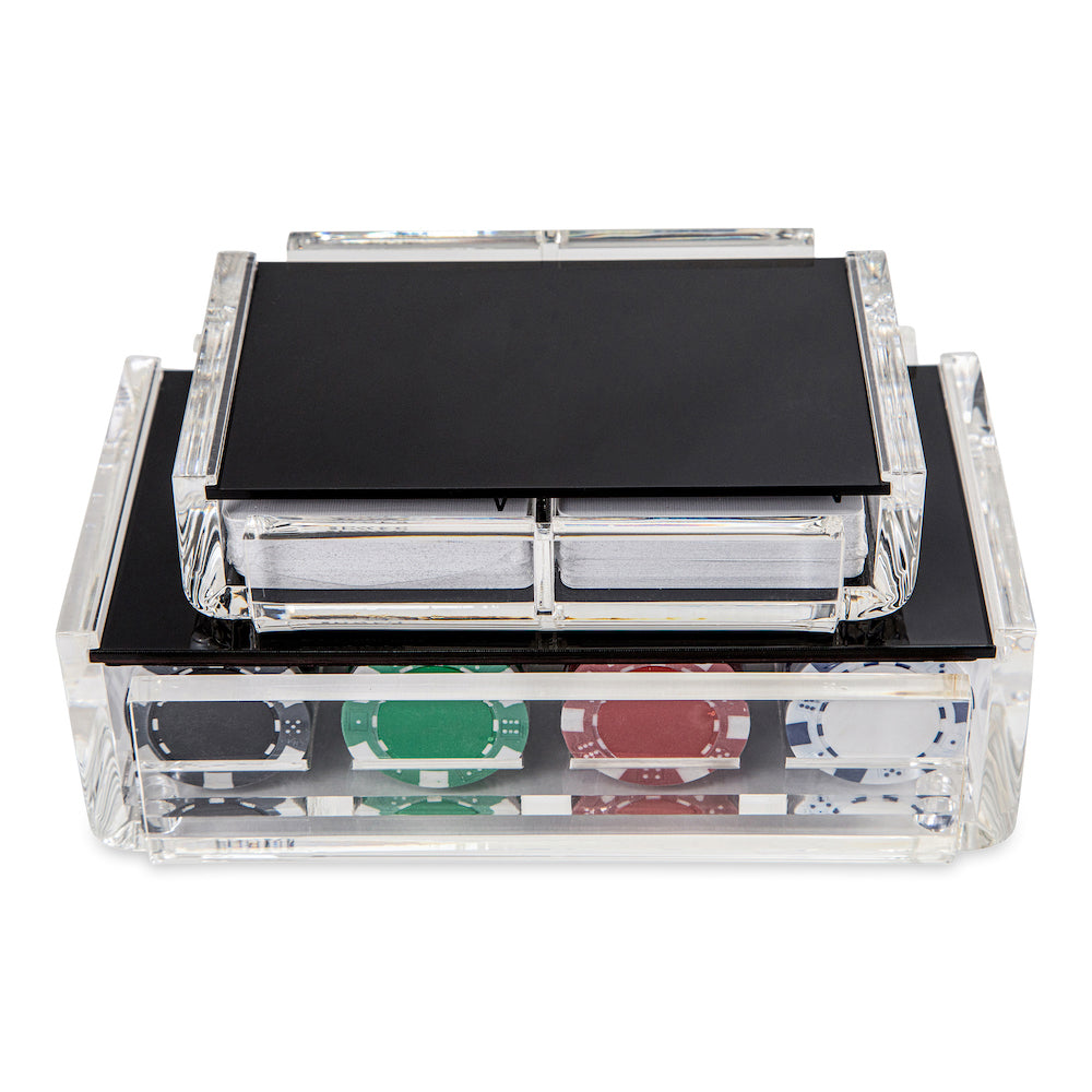 "El Poker" Luxe Poker Chip and Card Set