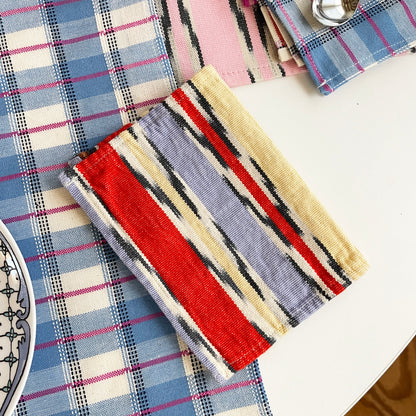 Xela Multi Jaspe Cocktail Napkins Set of 4